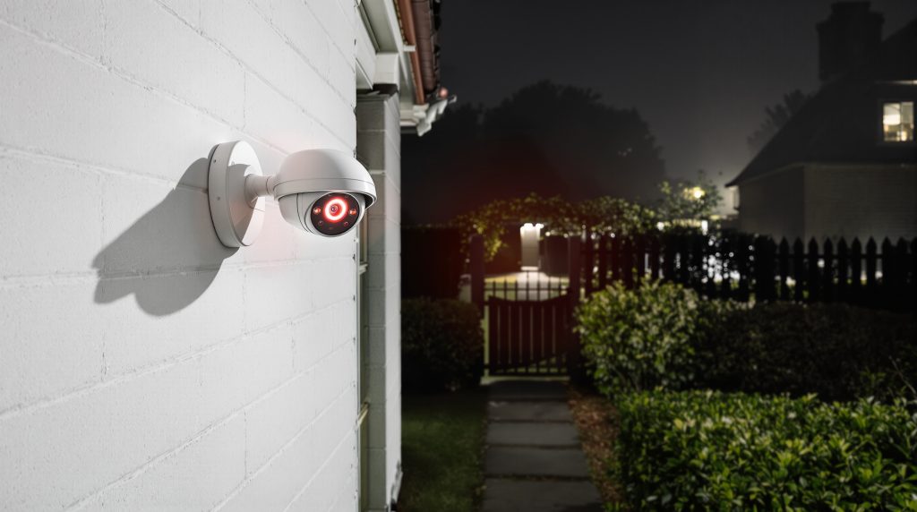 caméra surveillance infrarouge — illustration