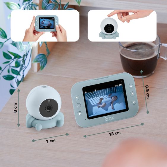 babyphone video babymoov — illustration