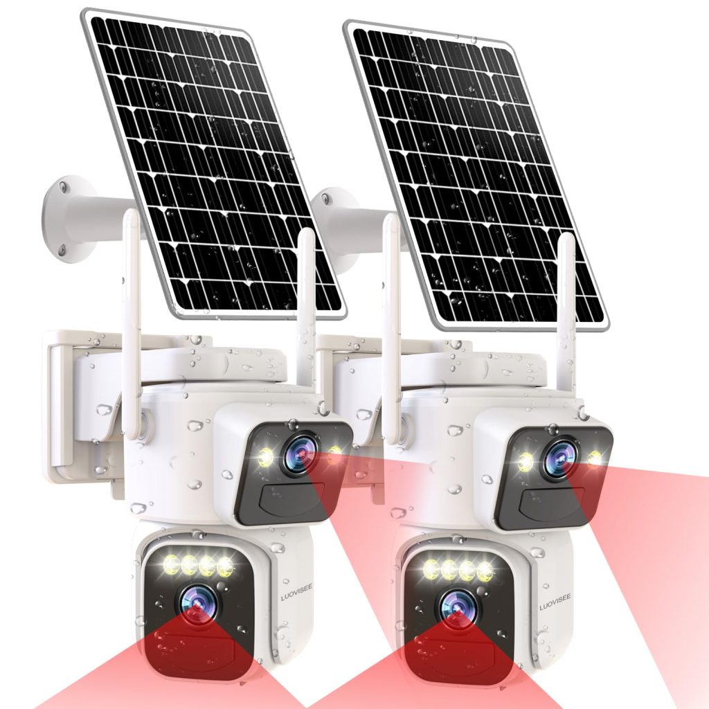caméra solaire wifi — illustration