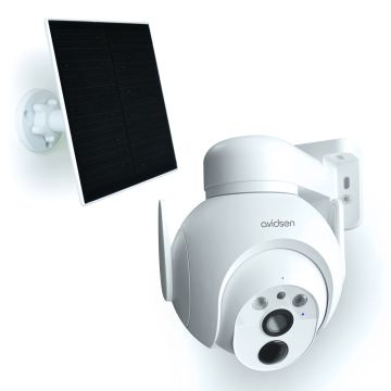 Avidsen Caméra solaire murale extérieure 11